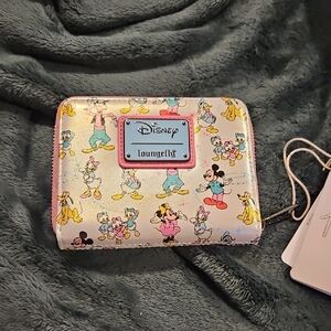 Disney Loungefly 100th Anniversary Character Wallet